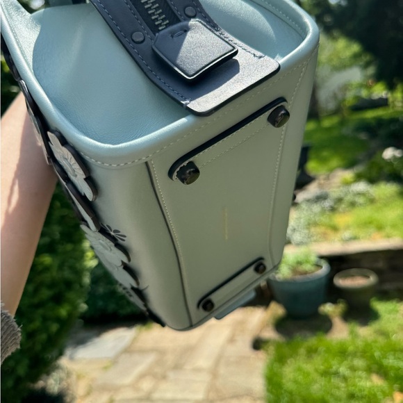 Coach Rogue 25 with Tea Rose in blue/green - Picture 6 of 16